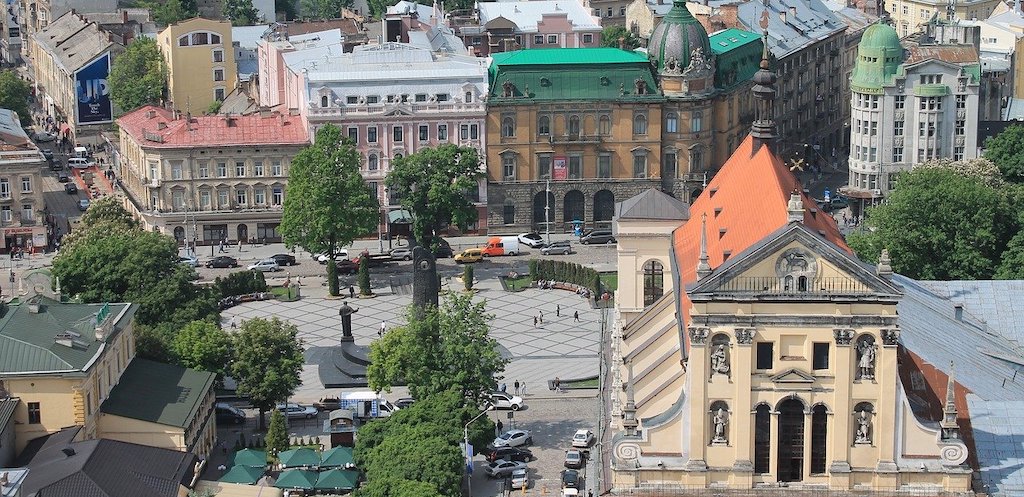 Ukraine Lviv Unesco city