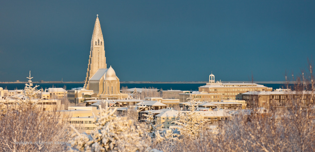 reykjavik-snjor-jan Iceland.is