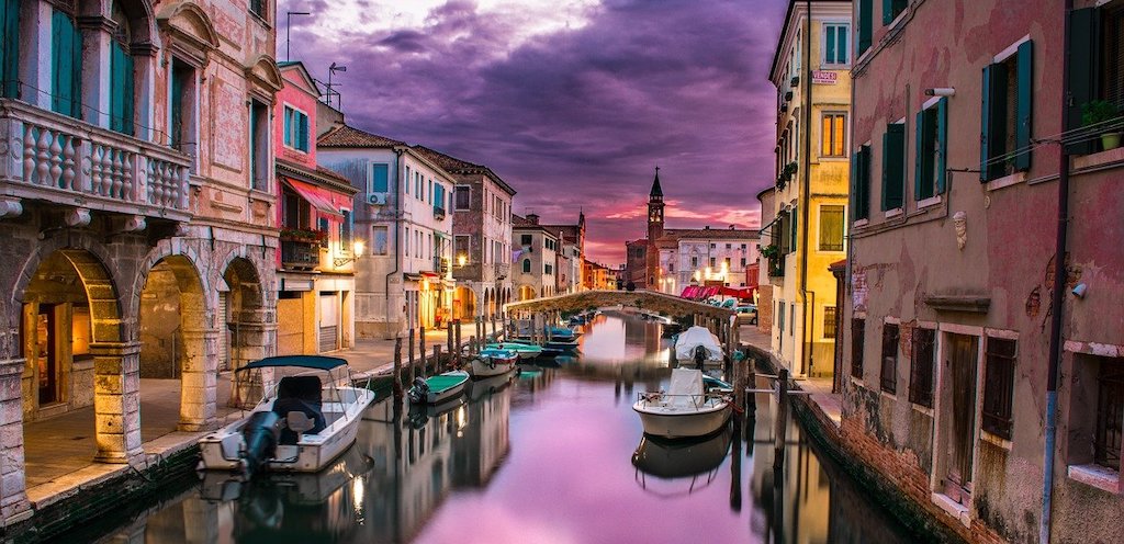 Venice canal Italy