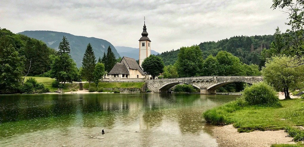 Bohinj Lake Slovenia